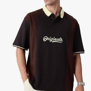 white T shirt half sleeves old school
